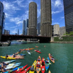 Kayaking on the Chicago River